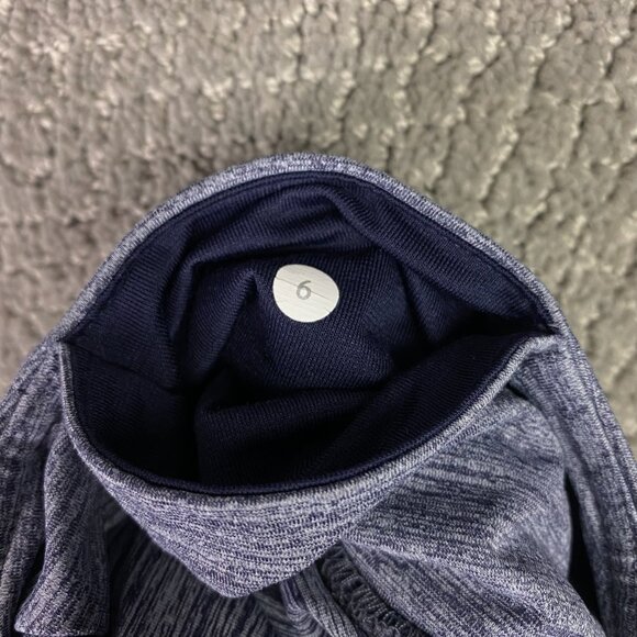 Lululemon Grey Happy Hotha Slouch Crotch Harem Pants Women's 6 Gray Yoga Pants - Picture 6 of 12